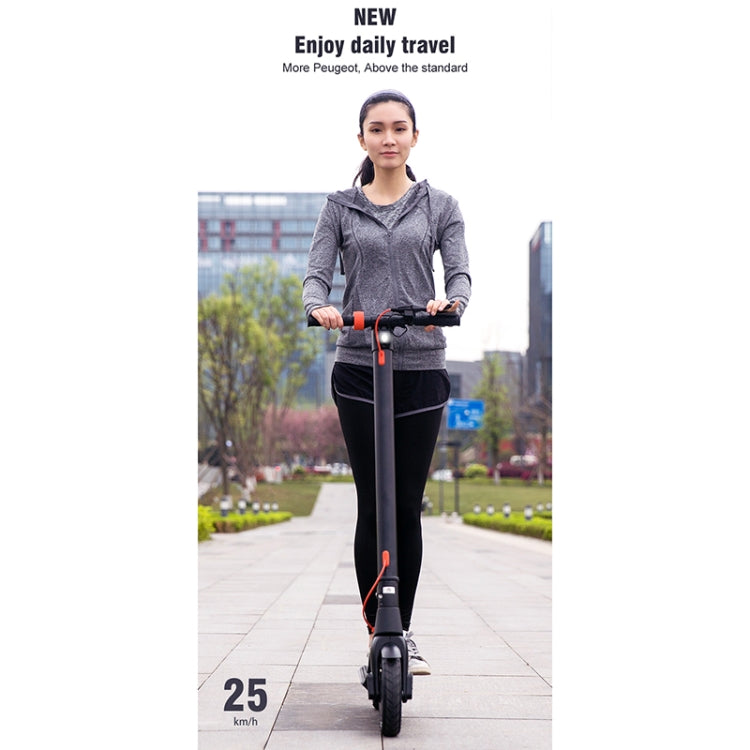 [EU Warehouse] X8 Outdoor Waterproof Foldable Electric Scooter with 10 inch Vacuum Tires & LCD Display & LED Lights & 10AH Lithium Battery, Load-bearing: 20-100kg (Black)