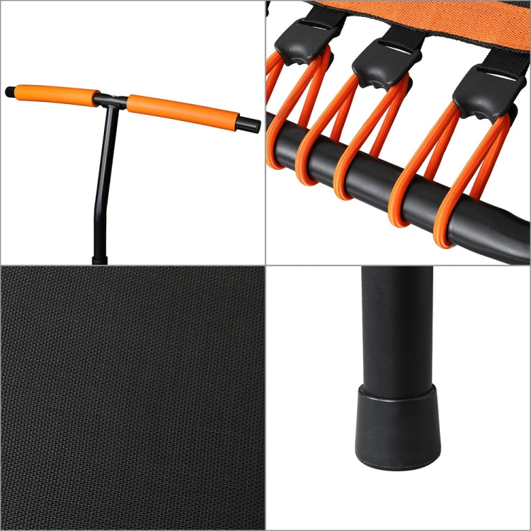 [US Warehouse] Indoor and Outdoor Hexagonal Trampolines with Retractable T-shaped Handles, Size: 50.39x41.73 inch