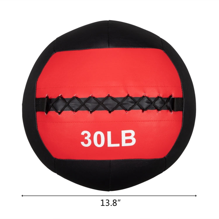 [US Warehouse] 30lbs PVC Fabric Strength Training Soft Medicine Ball Kettlebell