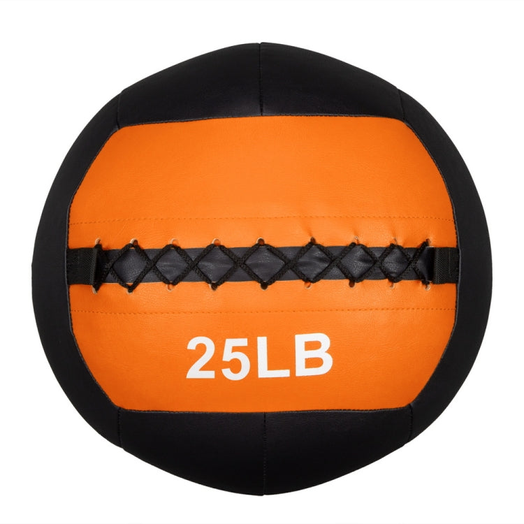 [US Warehouse] 25lbs PVC Fabric Strength Training Soft Medicine Ball Kettlebell