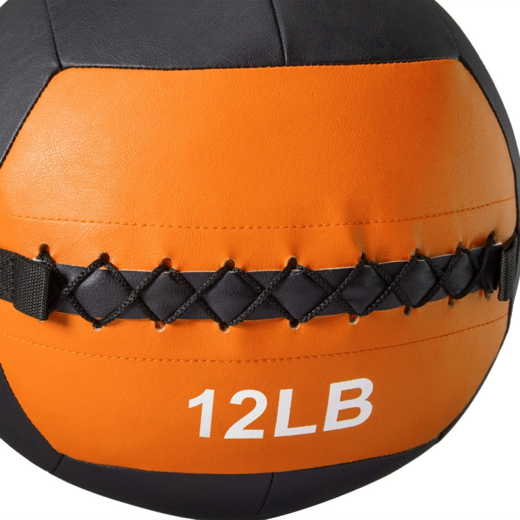 [US Warehouse] 12lbs PVC Fabric Strength Training Soft Medicine Ball Kettlebell
