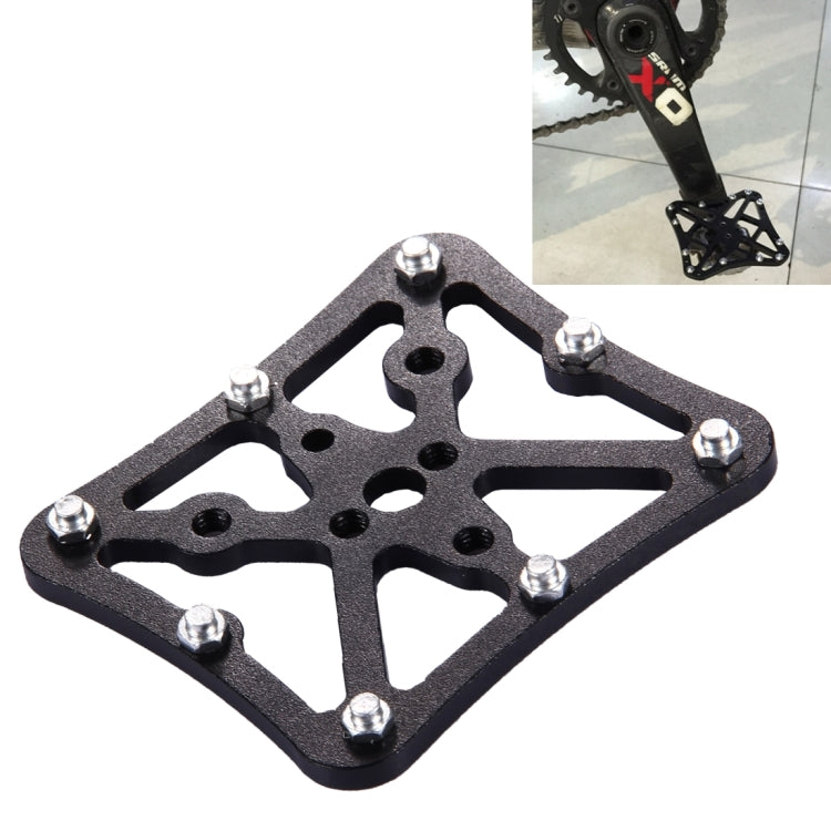 Single Road Bike Universal Clipless to Pedals Platform Adapter for Bike MTB, Size: Small