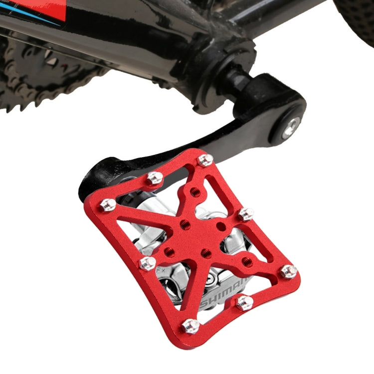 Single Road Bike Universal Clipless to Pedals Platform Adapter for Bike MTB, Size: Small