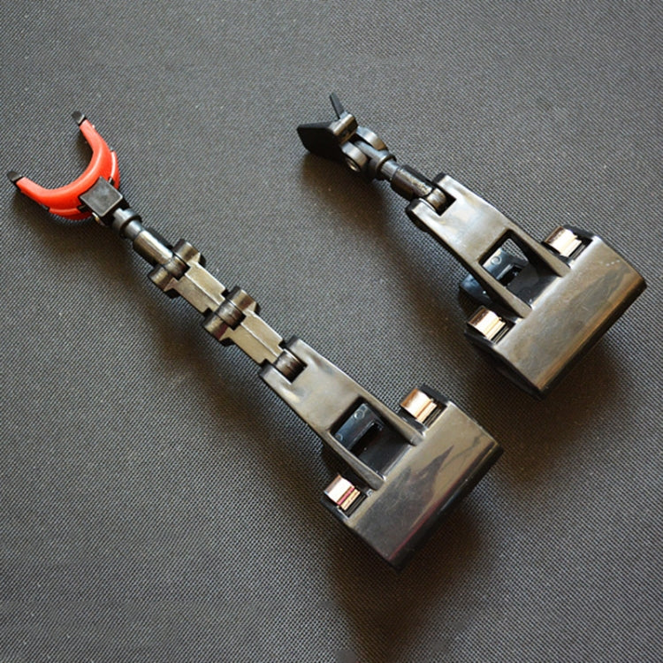 Fishing Rod Bracket 2 in 1 Adjustable Fishing Tackle Raft Boat Rod Pole Stand Bracket Mount Holder Rest Rack