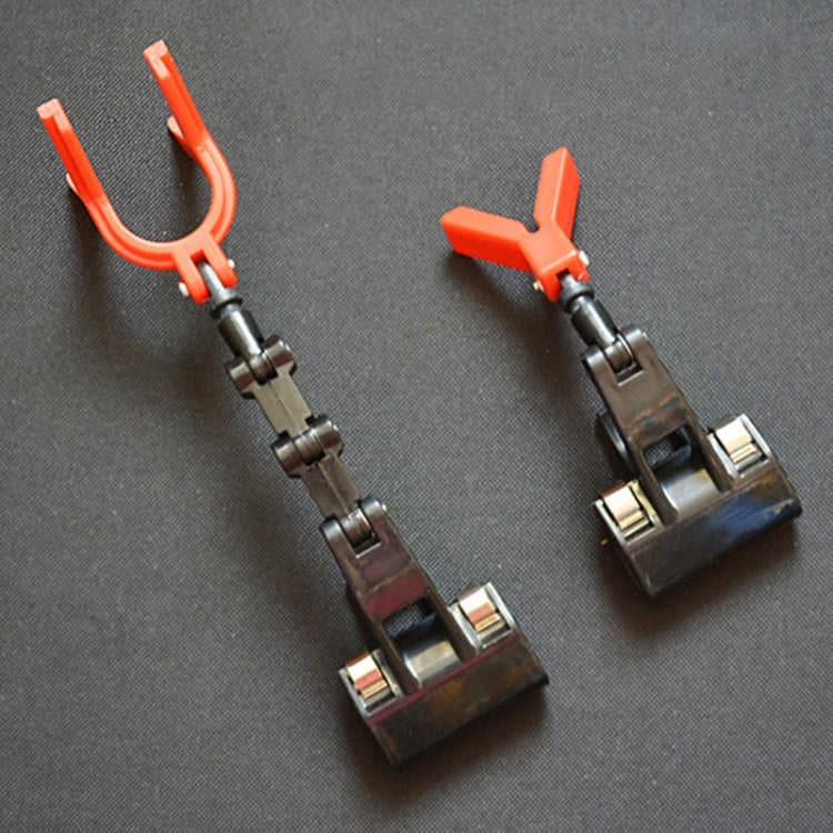 Fishing Rod Bracket 2 in 1 Adjustable Fishing Tackle Raft Boat Rod Pole Stand Bracket Mount Holder Rest Rack