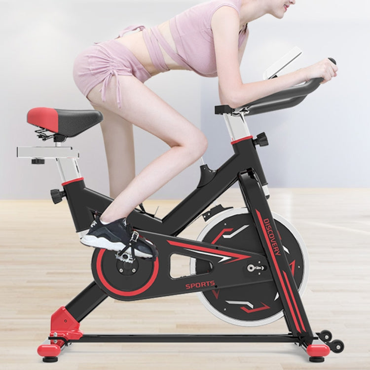 S700 Household Quiet Spinning Bicycle Indoor Sports Bicycle Fitness Equipment with LED Display & Tablet Holder & Moving Wheel
