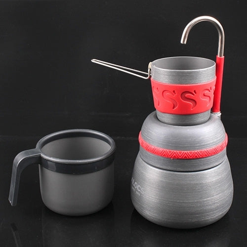 Outdoor Camping Tool Coffee Stove with 2 Coffee Cups