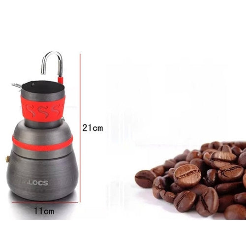 Outdoor Camping Tool Coffee Stove with 2 Coffee Cups