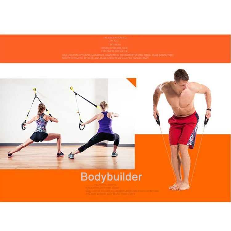 Fitness Exercise Resistance Bands Stretch Elastic Rope Workout Yoga Rally Muscle Training Exercise Rope, Size:5*11*1200mm, Random Color Delivery