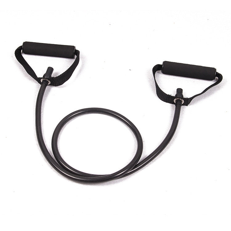 Fitness Exercise Resistance Bands Stretch Elastic Rope Workout Yoga Rally Muscle Training Exercise Rope, Size:5*11*1200mm, Random Color Delivery