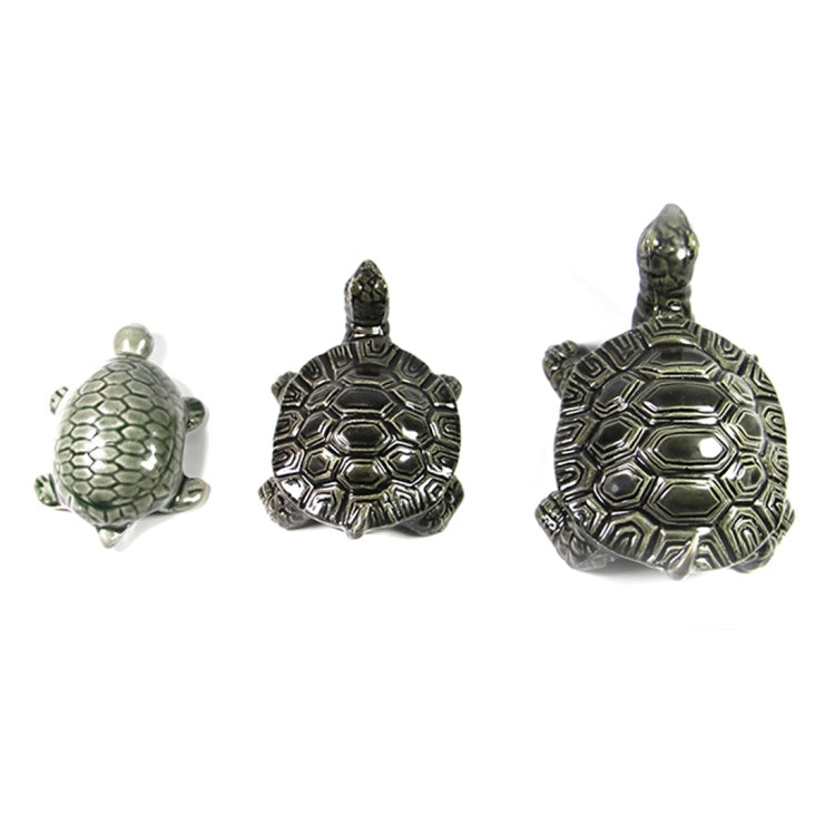 Artificial Simulation Ornamental Decorate Fake Tortoise Aquarium Emulational Floating Turtles to Fish Tank, Small Size: 8.0 x 5.5 x 3.0cm