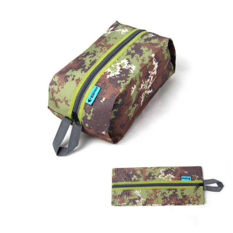 BLUEFIELD High Quality Thicken Desert Camouflage Oxford Cloth Accessories Bag Sundries Bags for Outdoor Activities, Size: 28*16*13 cm