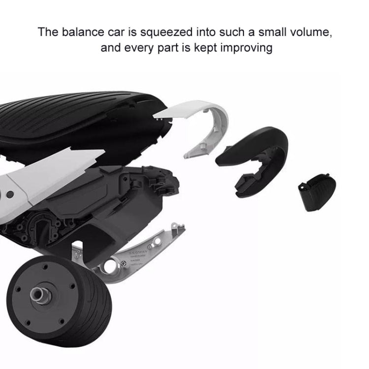 Segway W1 Separate Balance Car Smart Twisted Car Skating Car Drift Plate with RGB Atmosphere Light & Handle