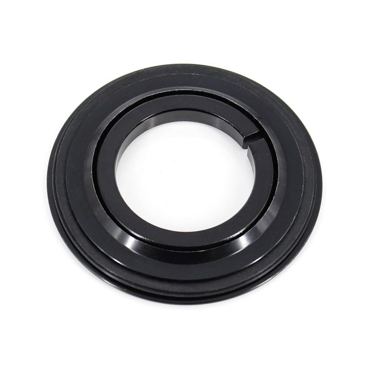 Bike Bicycle Headset Dual-purpose Crown Race 30mm & 39.8mm 1-1/8 inch to 1-1/2 inch(Black)