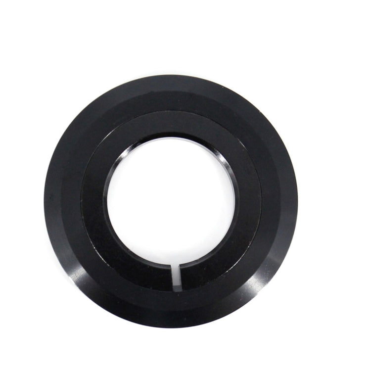 Bike Bicycle Headset Dual-purpose Crown Race 30mm & 39.8mm 1-1/8 inch to 1-1/2 inch(Black)