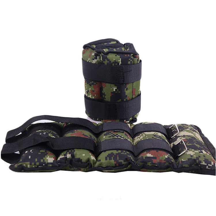 A Pair of Selling Fitness Loading Equipment Ankle Weights Gaiter Sandbags, Adjustable Invisible Running Sports Sandbags, Weight: 5kg