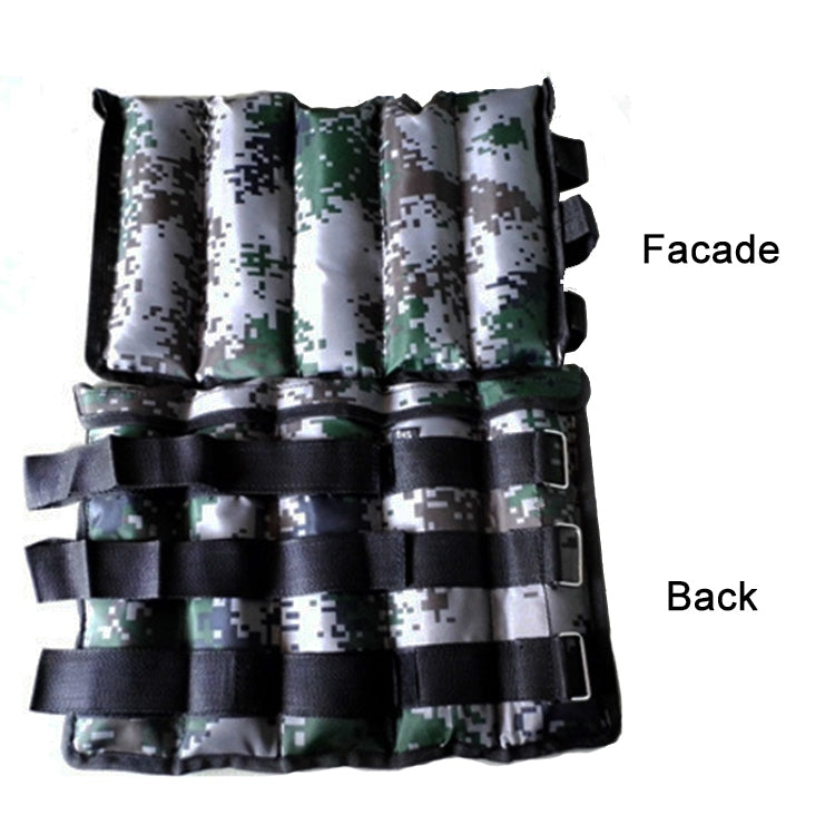 A Pair of Selling Fitness Loading Equipment Ankle Weights Gaiter Sandbags, Adjustable Invisible Running Sports Sandbags, Weight: 8kg