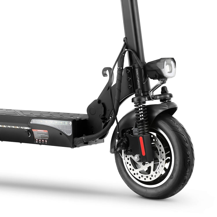 [EU Warehouse] T4 Foldable Electric Scooter with 10-inch Tires & Digital Display & LED Lights, Load-bearing: 120kg