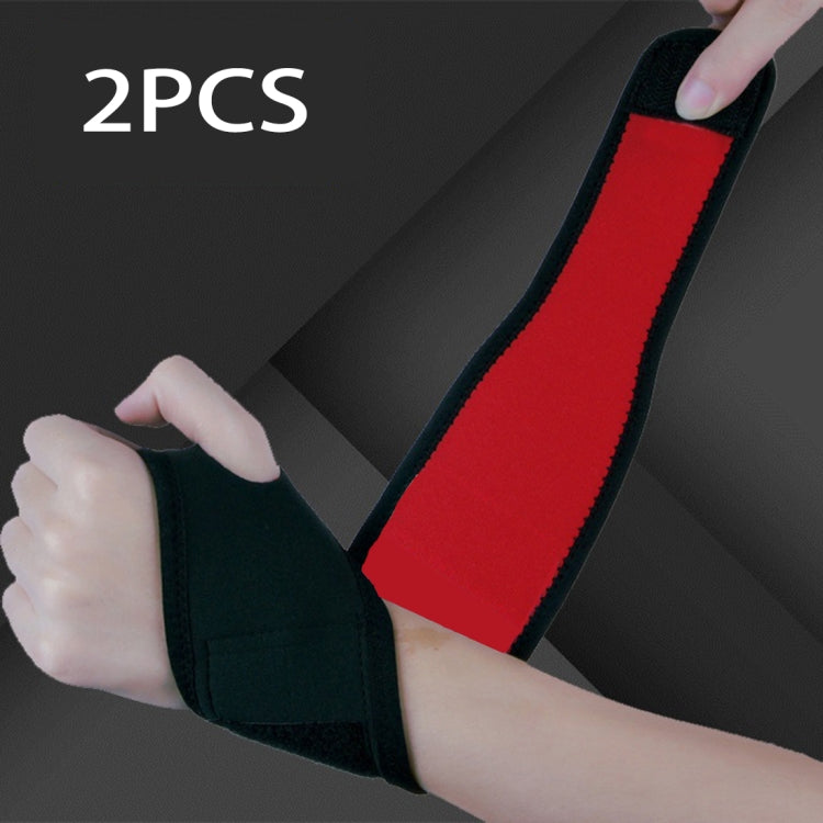 2 PCS Portable Twining Pressure Protection Wristband, No Self Heating Style