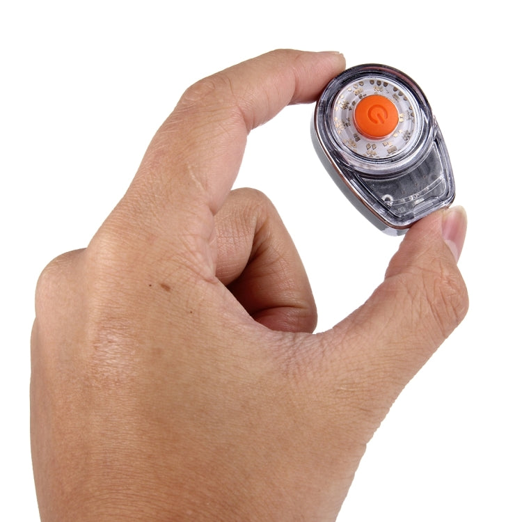 FY-309 Mini Multi Flash Modes Rechargeable Multi Color Round Ring COB LED Bicycle Tail Light