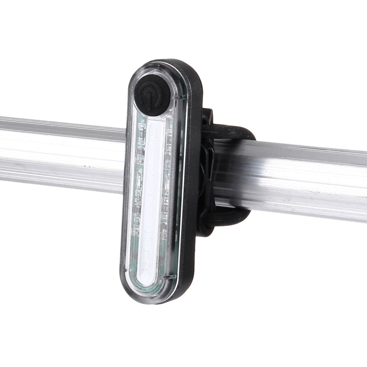 Waterproof USB Rechargeable 6 Modes Multi Color Light 100LM COB LED Bike Taillight with Clip