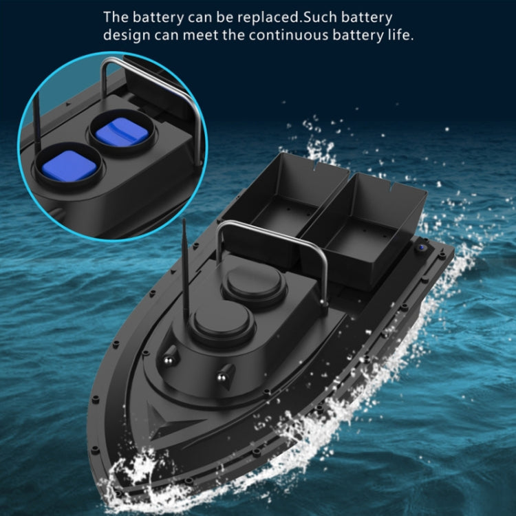 D11 2.4GHz Multi-function Intelligent Remote Control Nest Ship Fishing Bait Boat(Black)