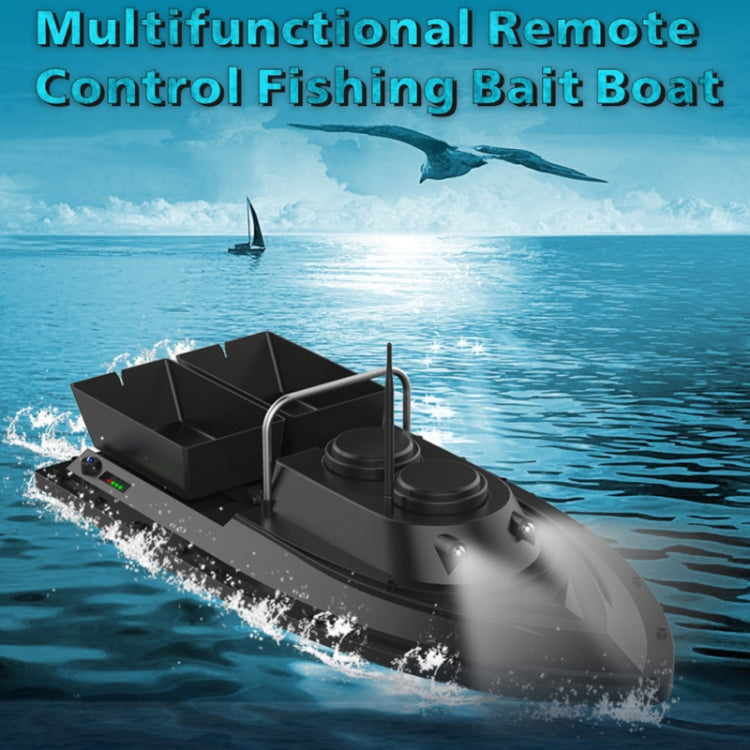 D11 2.4GHz Multi-function Intelligent Remote Control Nest Ship Fishing Bait Boat(Black)
