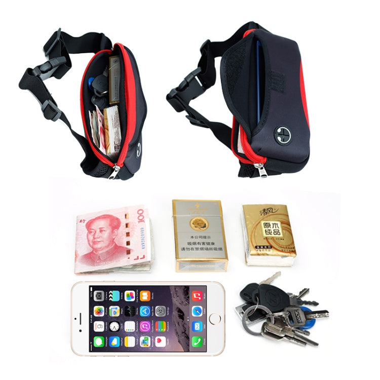 Multi-functional Sports Waterproof Waist Bag for Under 6 Inch Screen Phone, Size: 22x10cm
