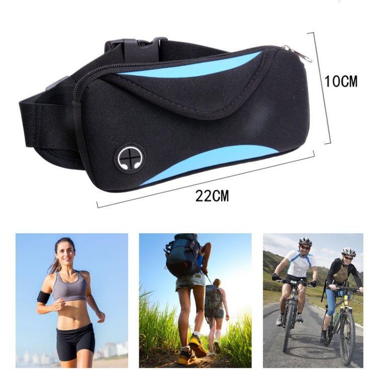 Multi-functional Sports Waterproof Waist Bag for Under 6 Inch Screen Phone, Size: 22x10cm