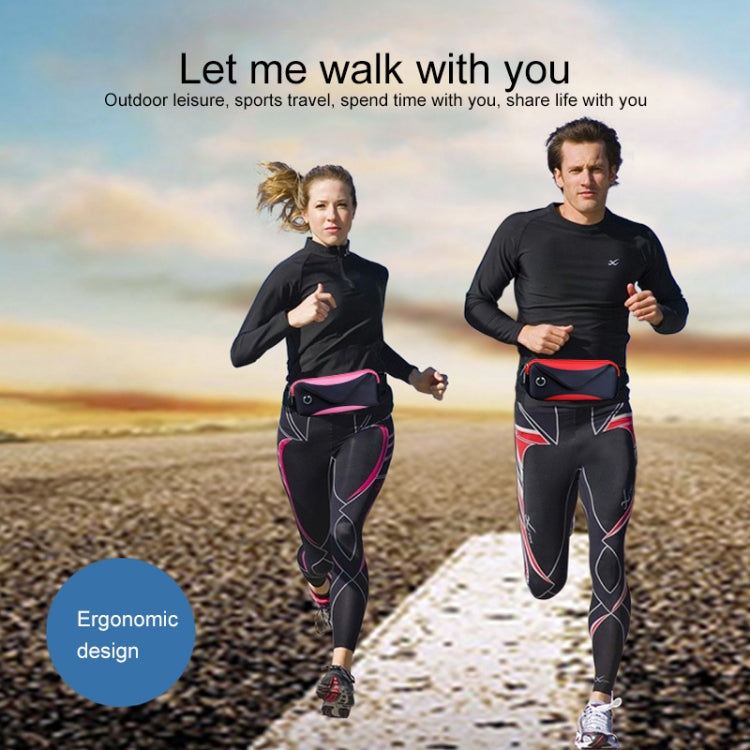 Multi-functional Sports Waterproof Waist Bag for Under 6 Inch Screen Phone, Size: 22x10cm