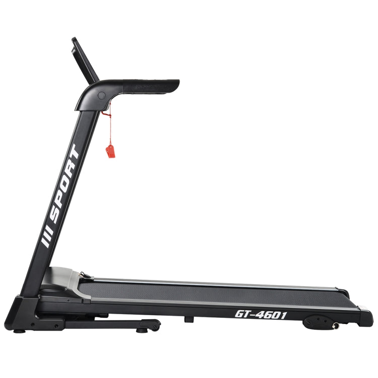 [US Warehouse] GT-4601 2.25hp Diamond Silent Belt Treadmill Foldable Jogging Fitness Machine with 12 Preset Programs & LCD Display & Speaker