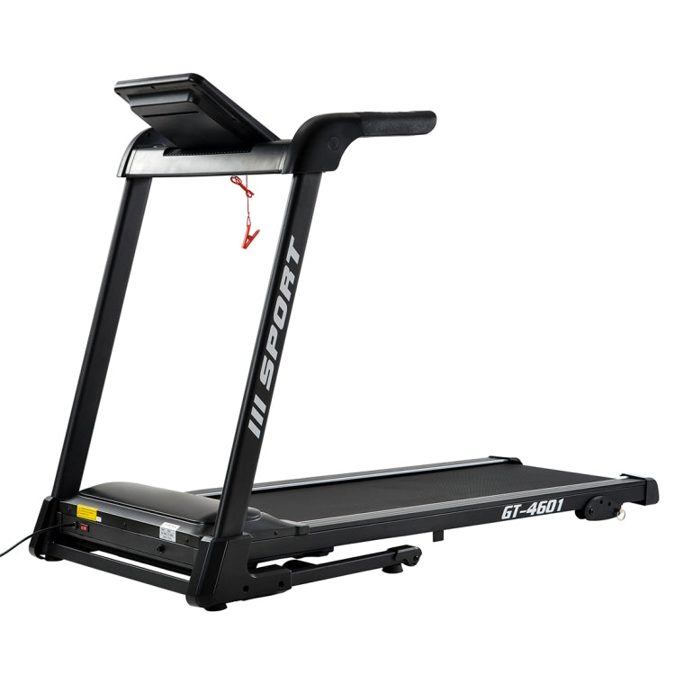 [US Warehouse] GT-4601 2.25hp Diamond Silent Belt Treadmill Foldable Jogging Fitness Machine with 12 Preset Programs & LCD Display & Speaker