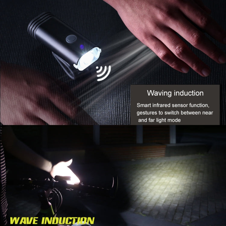 DT-6100 CREE XPG2 R5 350LM IPX4 Waterproof Bike Sensor Headlight Front Lamp with 7 Modes