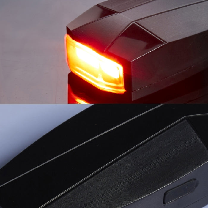 ANTUSI A4 USB Charging COB Light Source Excellent Cycling Bike Brake Warning Alarm Tail Light