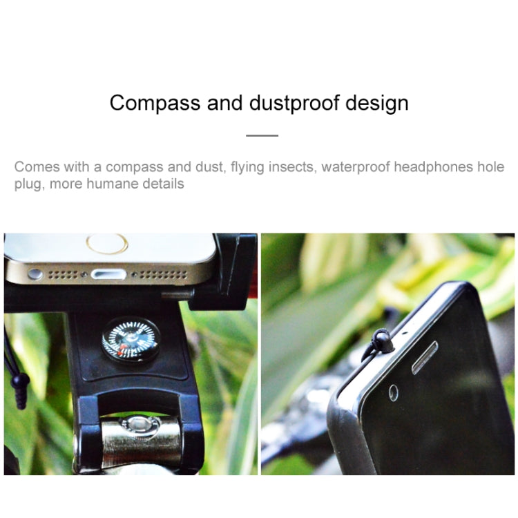 ANTUSI T8 Bicycle Phone Holder Compatible with 3.0-6.5 inch mobile phones