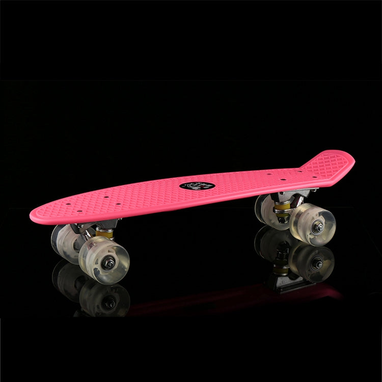 BULEX Environment Protection PP Materials Children Four Wheels Skateboard Shining Fish Plate Pedal Scooter