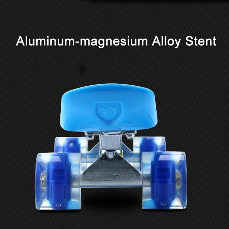 BULEX Environment Protection PP Materials Children Four Wheels Skateboard Shining Fish Plate Pedal Scooter