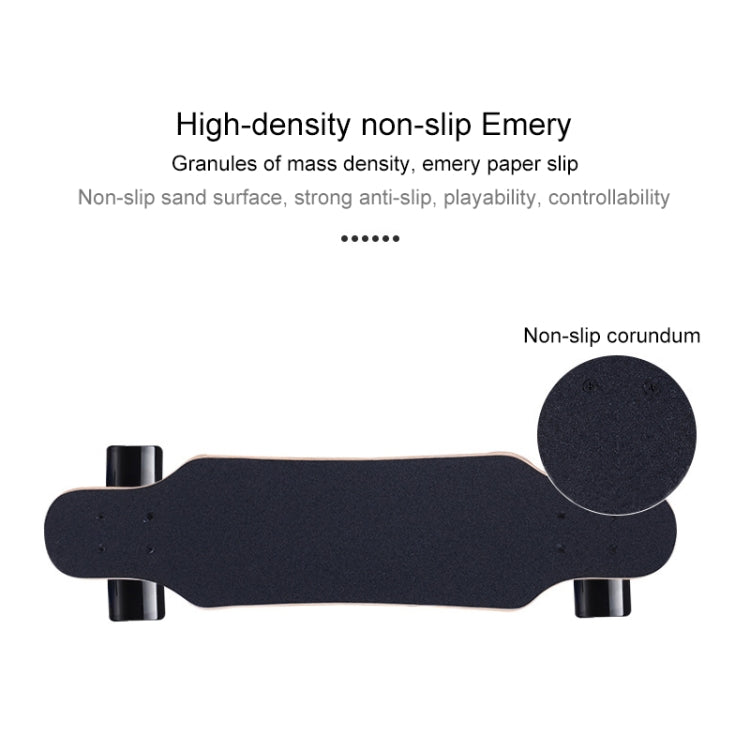Maple Material Four Wheels Skateboard Fashionable Teenagers Scooter for Beginners, Random Style Delivery