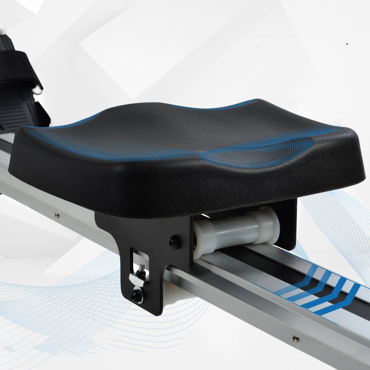 [EU Warehouse] Foldable Rowing Machine with Magnetic Resistance&LCD Display&Non-slip Pedals&Transport Wheels(Grey)