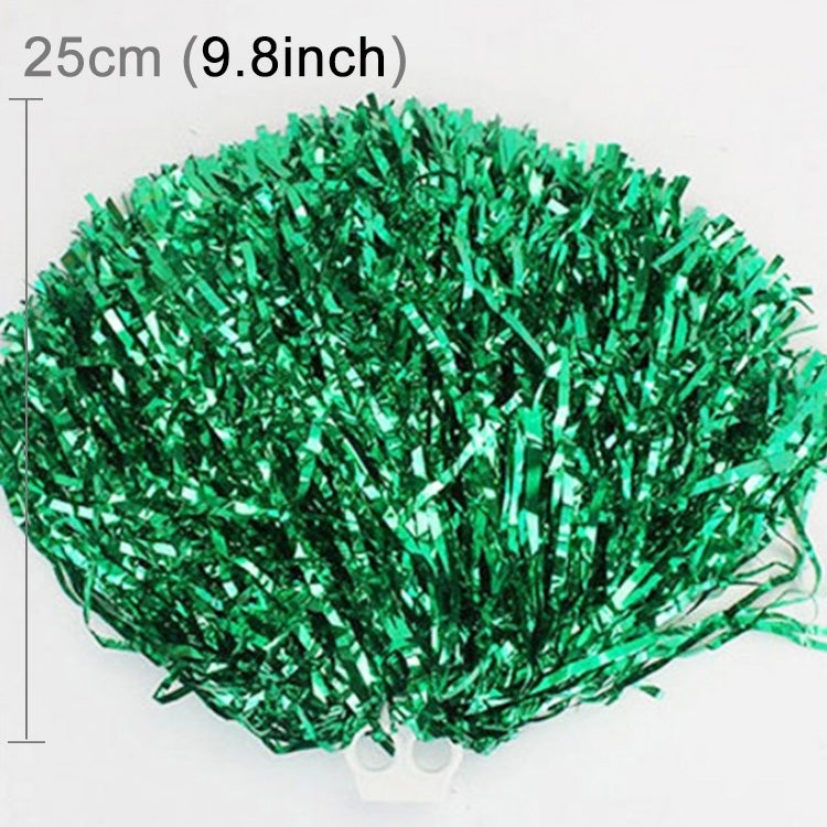 10 PCS Square Dance Aerobics Cheerleading Ball Hand Flower Bouquet, Ribbon Length: 25cm