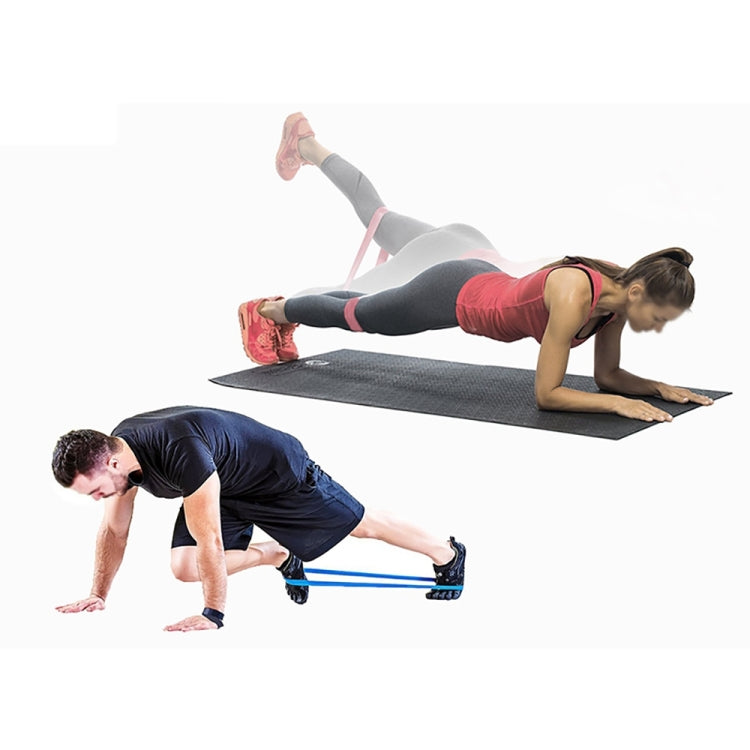5 Color (Black, Blue, Green, Red, Yellow) Heavy Thicker Resistance Bands Fitness Natural Latex Stretch Band Yoga Straps with Pouch Bag