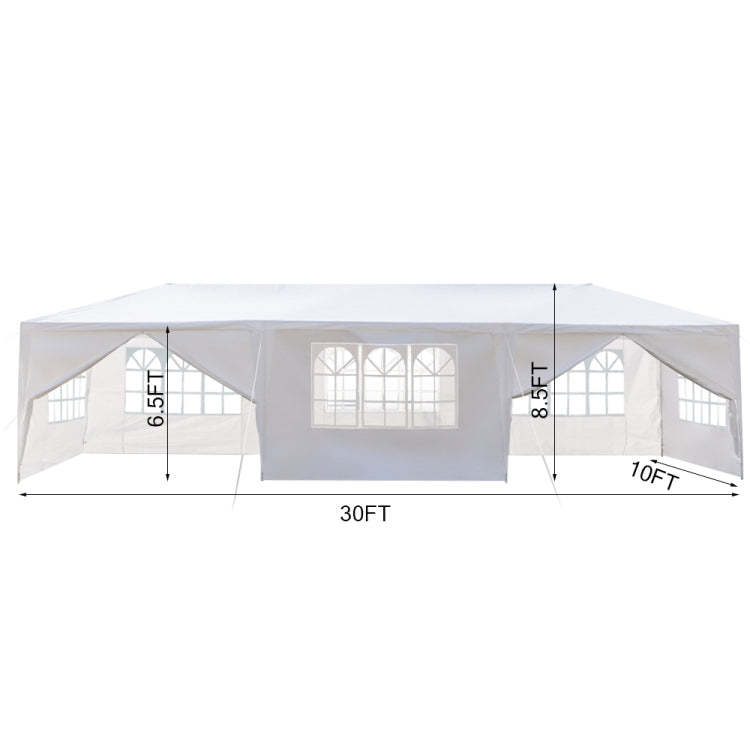 [US Warehouse] 3x9m Eight Sides Two Doors Waterproof Tent with Spiral Tubes
