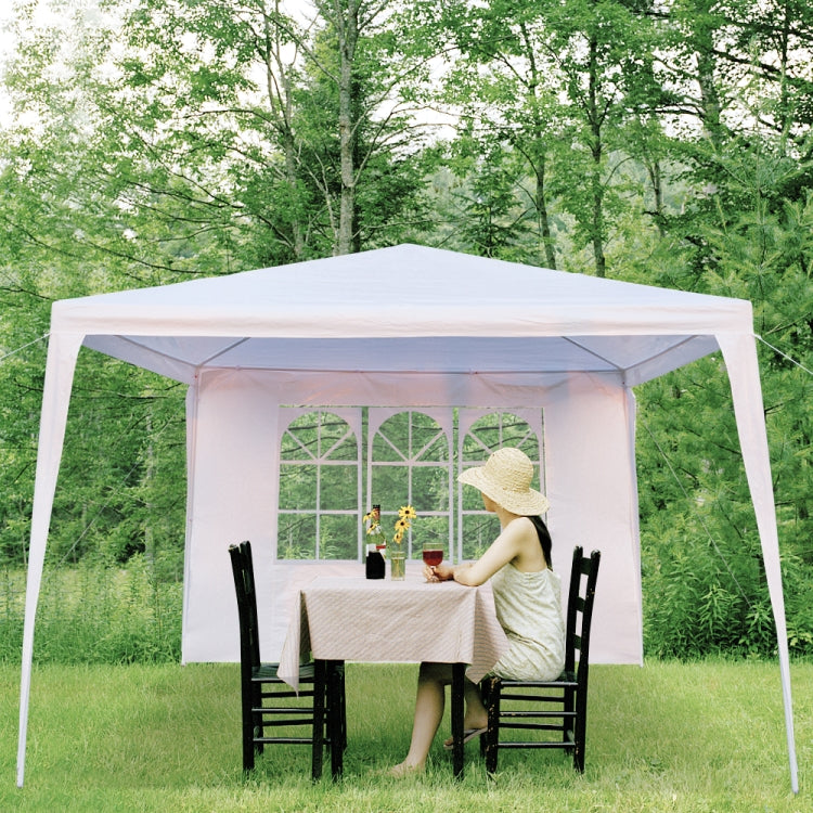 [US Warehouse] 3x3m Four Sides Portable Home Waterproof Tent with Spiral Tubes
