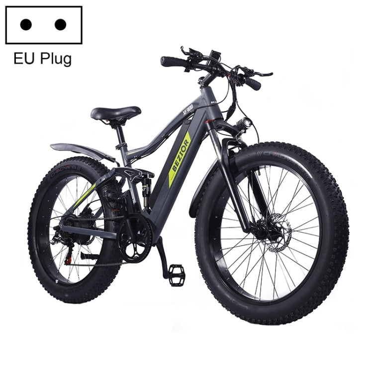 [EU Warehouse] BEZIOR XF900 500W 48V / 12.5Ah Electric Bicycle with LCD Digital Display & 26 inch Tires, EU Plug