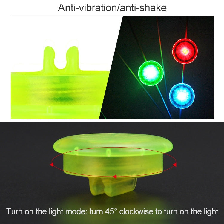 10 PCS Children Balance Car Night Riding Safety Light-emitting Clip Lights