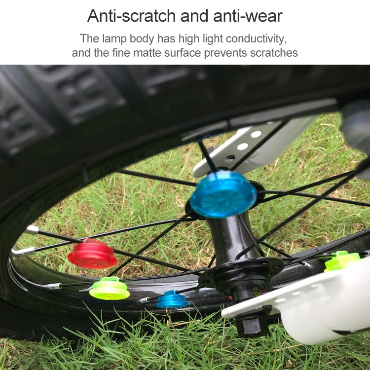 10 PCS Children Balance Car Night Riding Safety Light-emitting Clip Lights