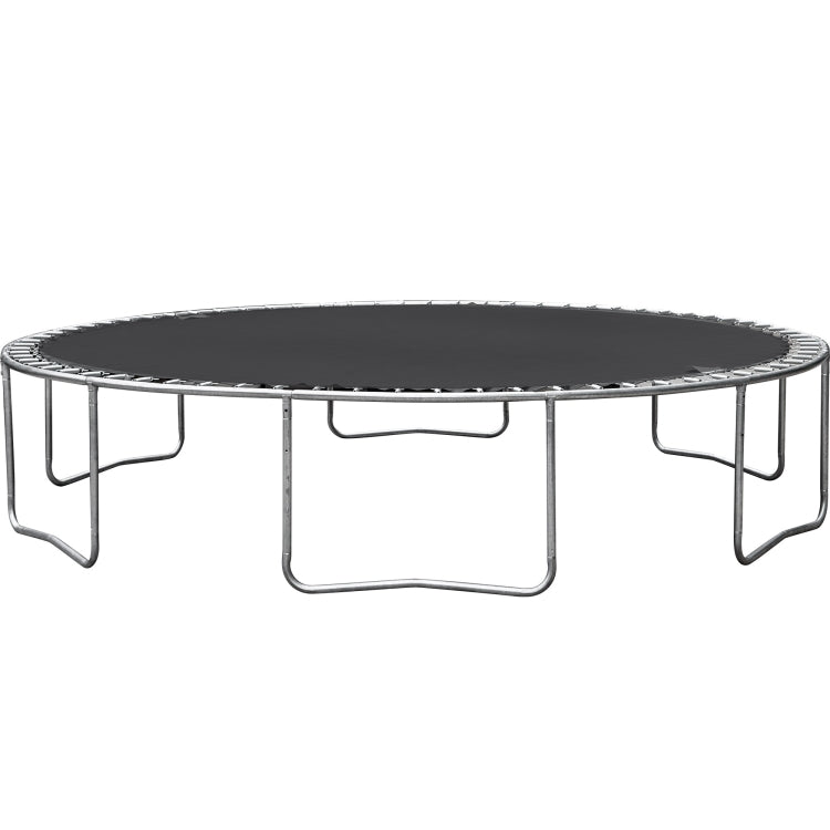 [US Warehouse] 13FT Outdoor Activity Round Trampoline Bouncing Bed, Size: 156x156x112.6 inch(Blue)