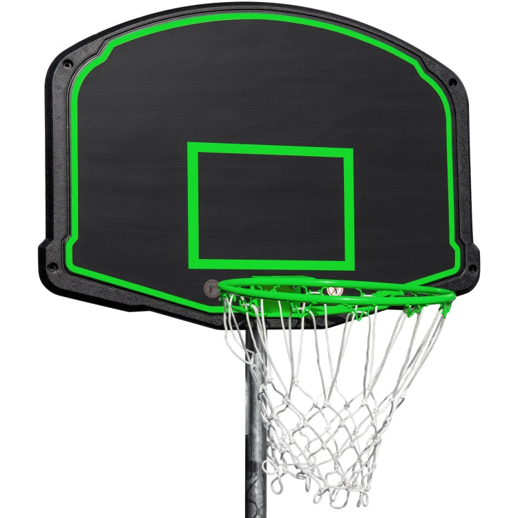 [US Warehouse] 16FT Outdoor Activity Round Trampoline Bouncing Bed with backboard(Green)