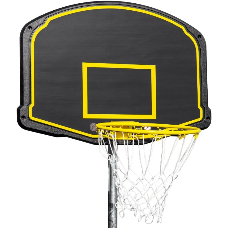 [US Warehouse] 16FT Outdoor Activity Round Trampoline Bouncing Bed with backboard(Black)
