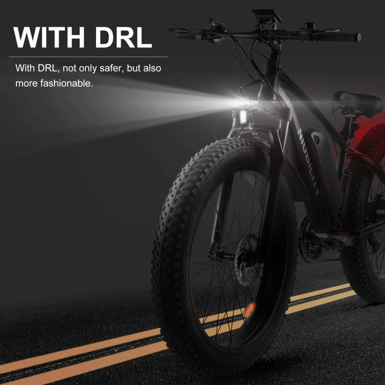 [EU Warehouse] NIUBILITY B26 42V 12.5AH 1000W Electric Bicycle with 26 inch Tires & LCD Display, EU Plug(Black)